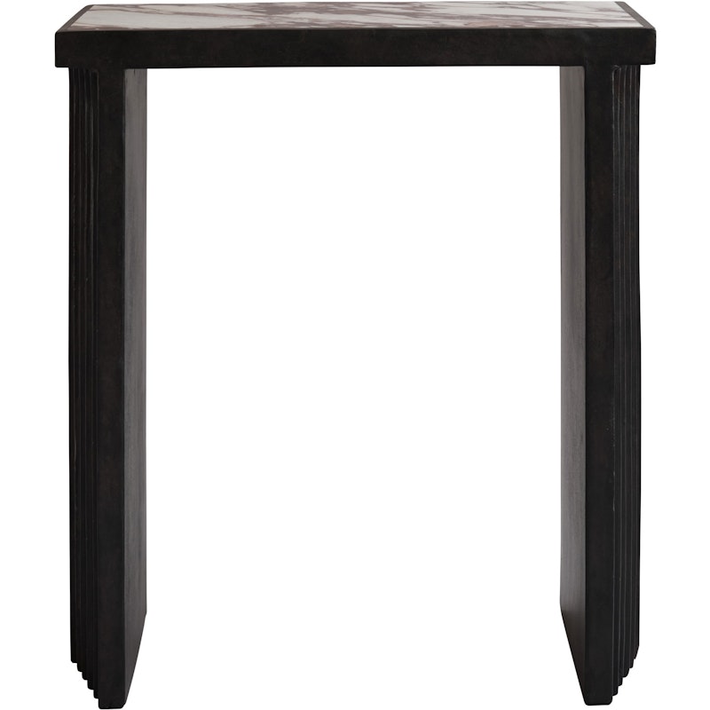 Arc Side Table, Coffee / Calacatta