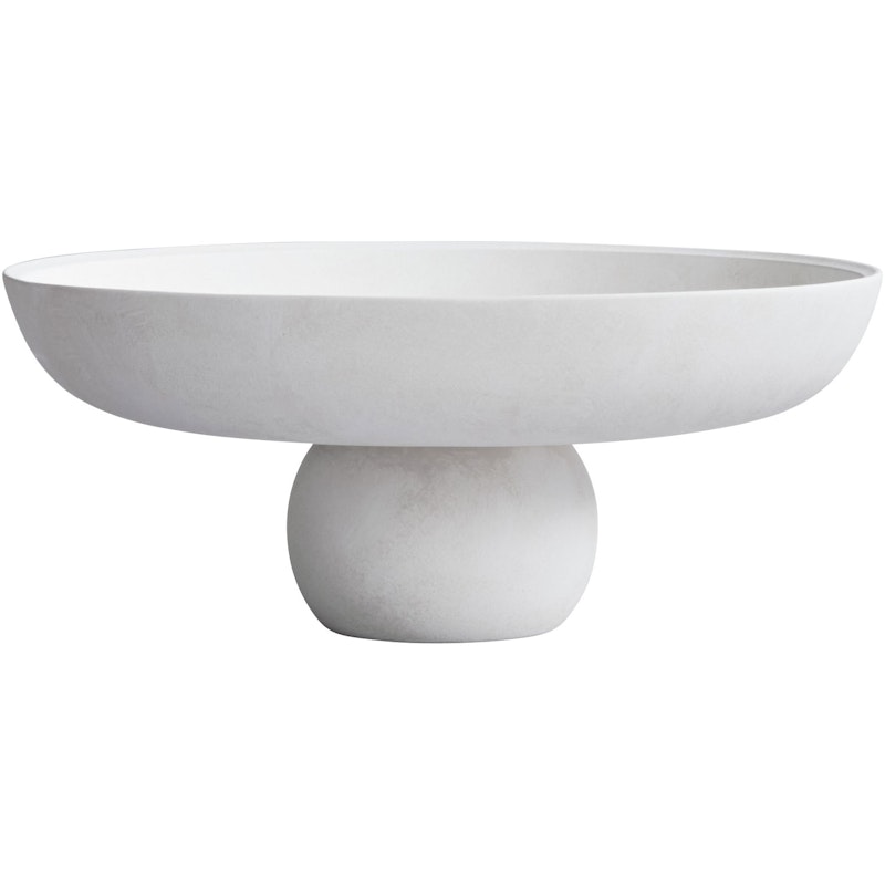 Baburu Bowl 43 cm, Bone White