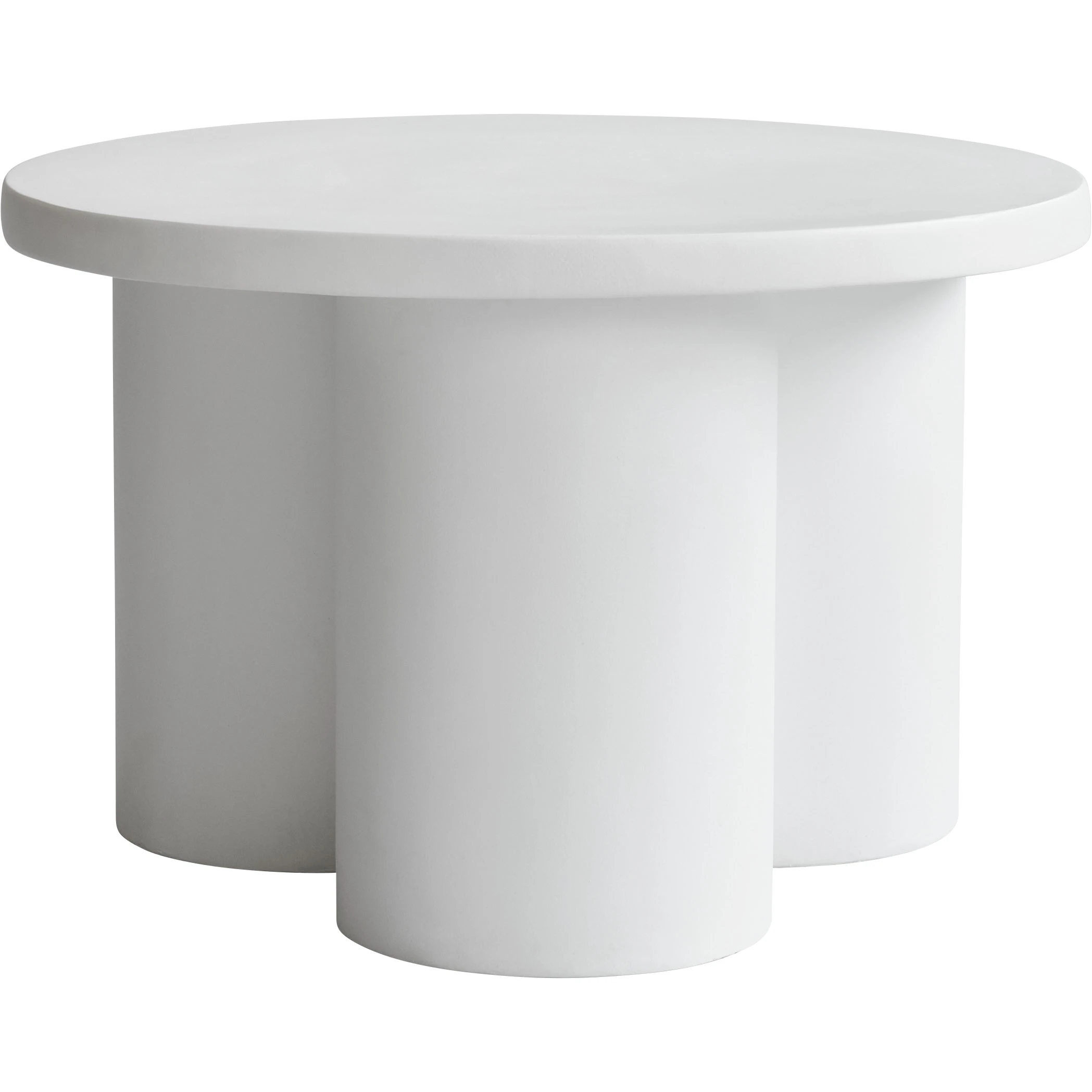 Big Foot Table Low, Bone White from 101 Copenhagen | RoyalDesign.co.uk