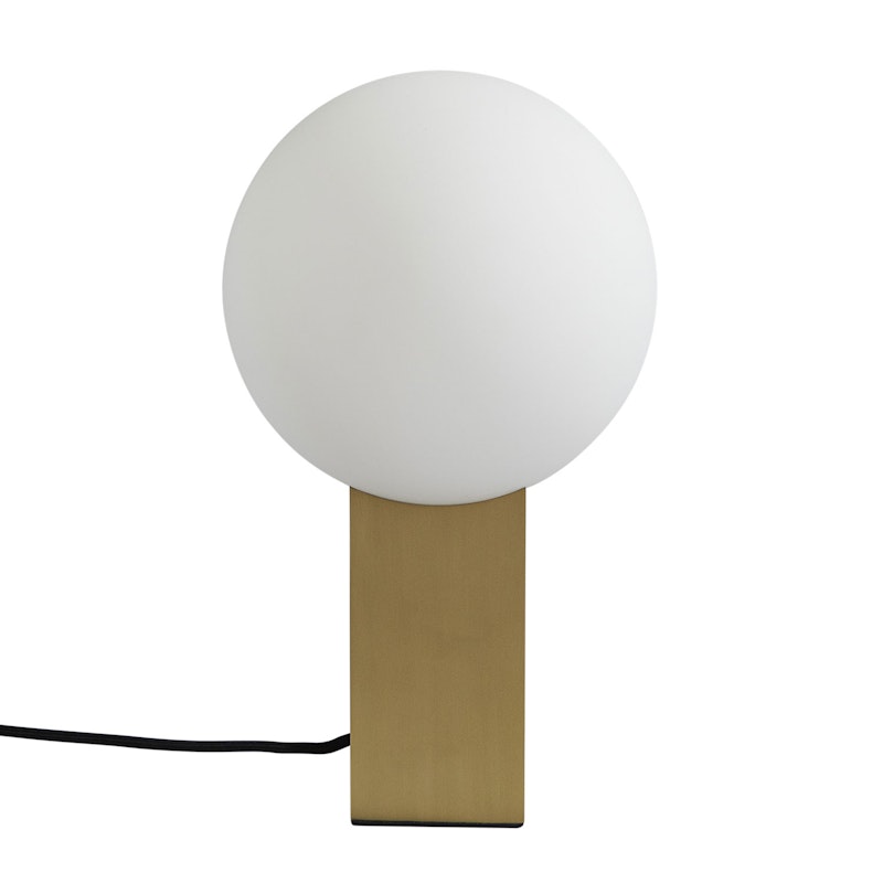 Hoop Table Lamp, Brass