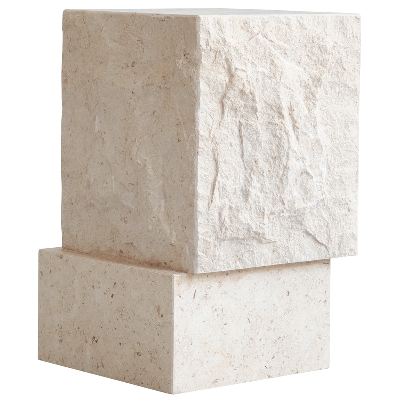 Temple Coffee Table Limestone, 32x33 cm