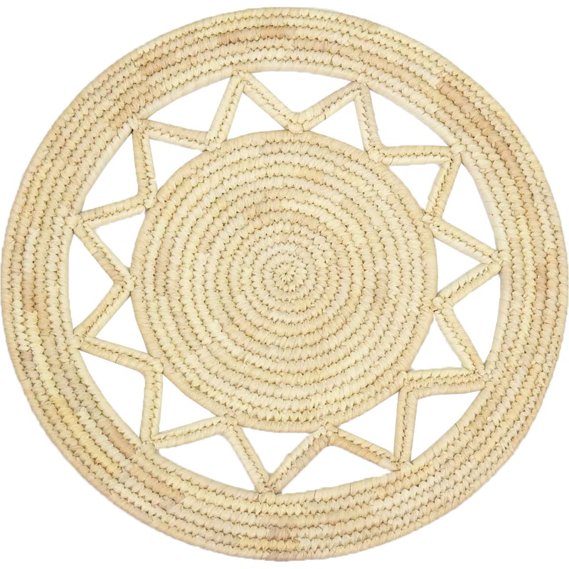 Palm Zigzag Trivet, L