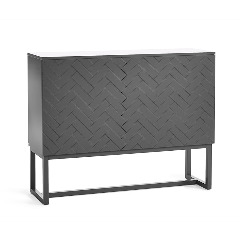 Story Cabinet, Grey/ Grey