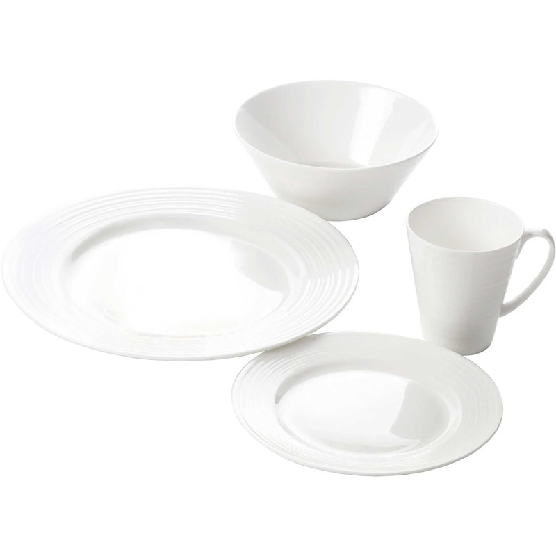 Passion Dinnerware, 16 Pieces