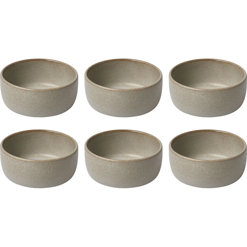 RAW Bowl 13,5 cm 6-pack, Sandy Beige