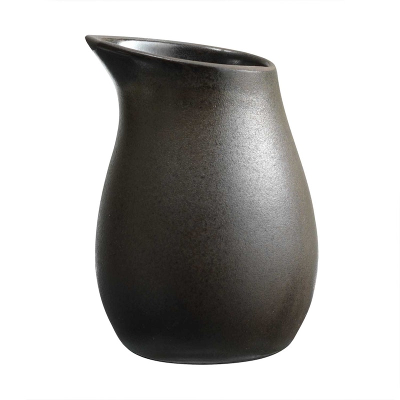 Raw Cream Jug 20 cl, Metallic Brown