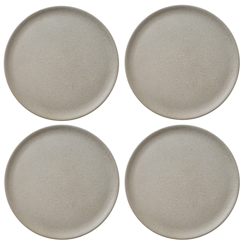 Raw Dinner Plate 28 cm 4-pack, Sandy Beige