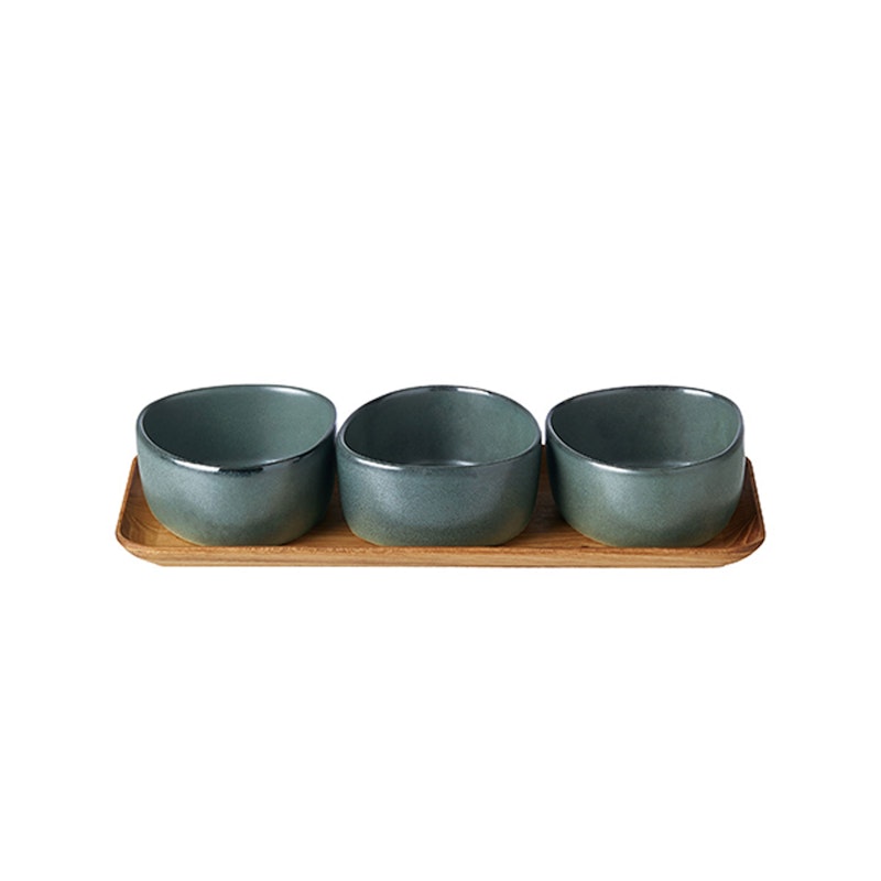 Raw Organic Bowls 3-pack, Northern Green