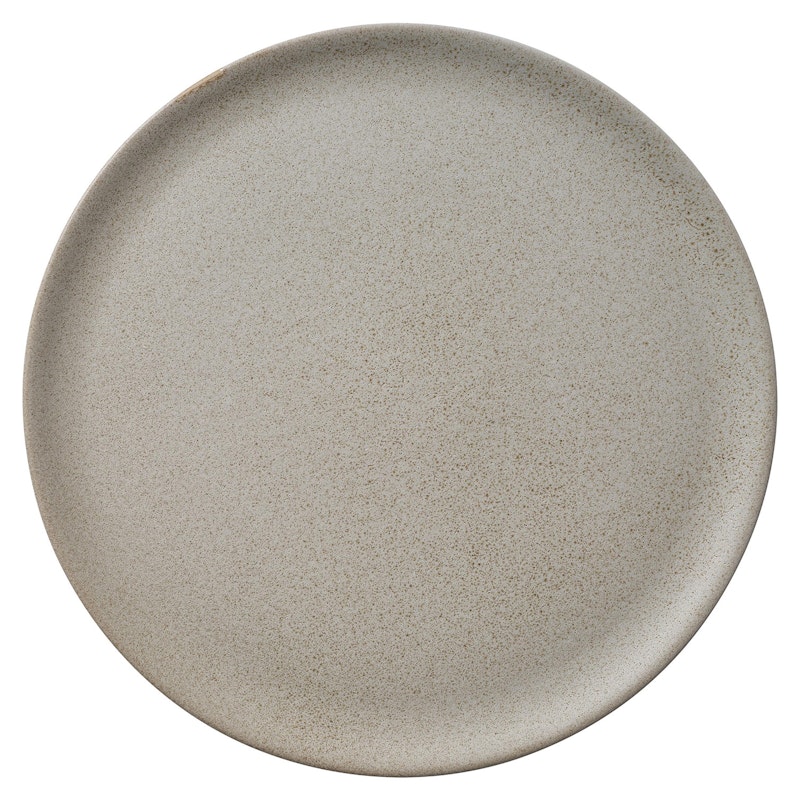 Raw Dinner Plate 28, Sandy Beige