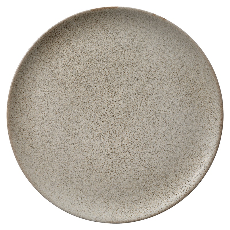 Raw Breakfast Plate 23 cm, Sandy Beige