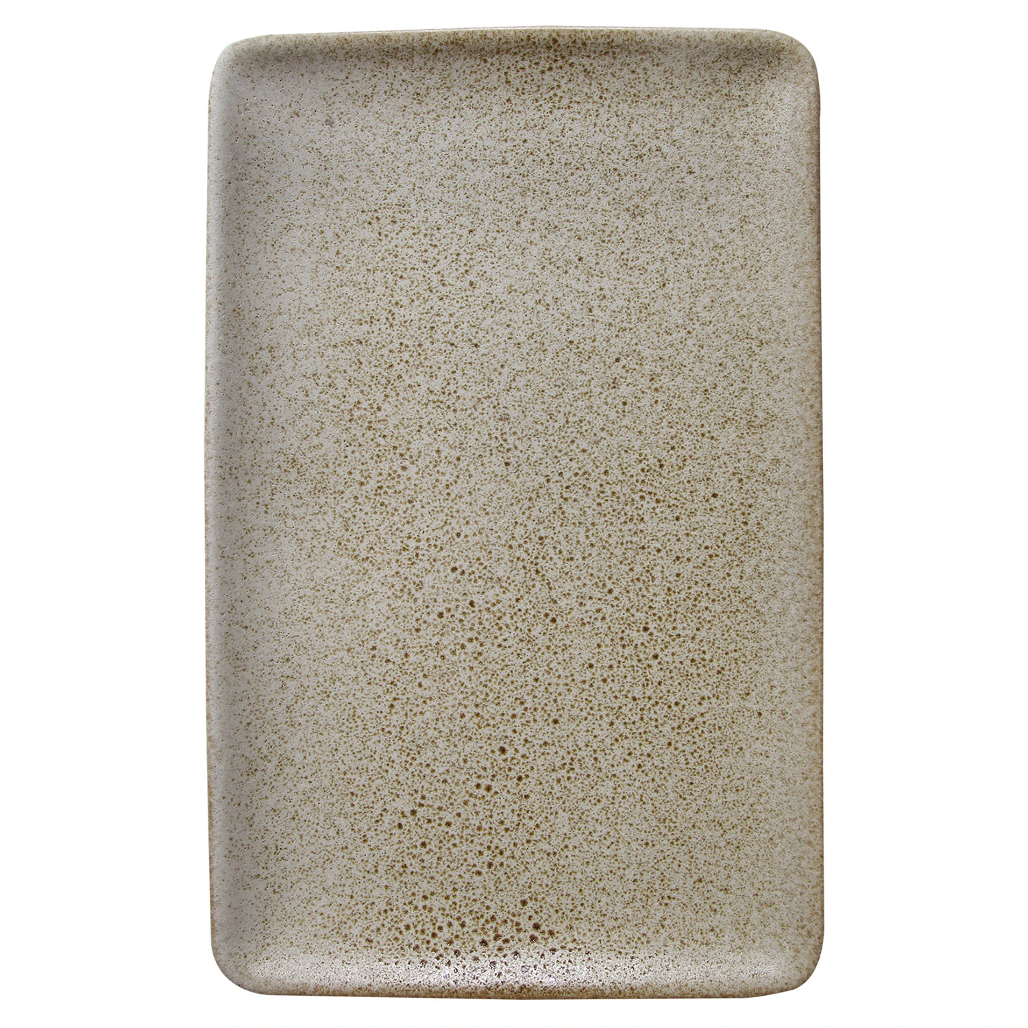 Raw Rectangular Plate 23.5x15, Sandy Beige | RoyalDesign.co.uk
