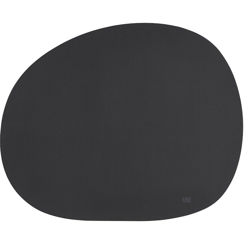 RAW Silicone Placemat Soft 33,5 x 41 cm, Black
