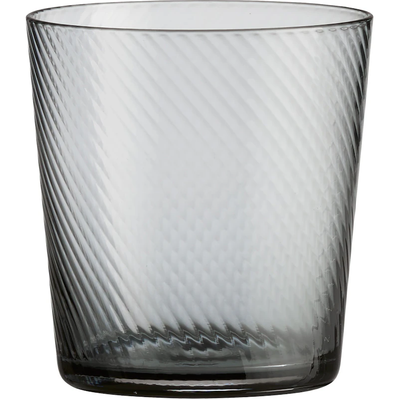 RAW Unique Swirl Glass Low 30 cl, Smoke