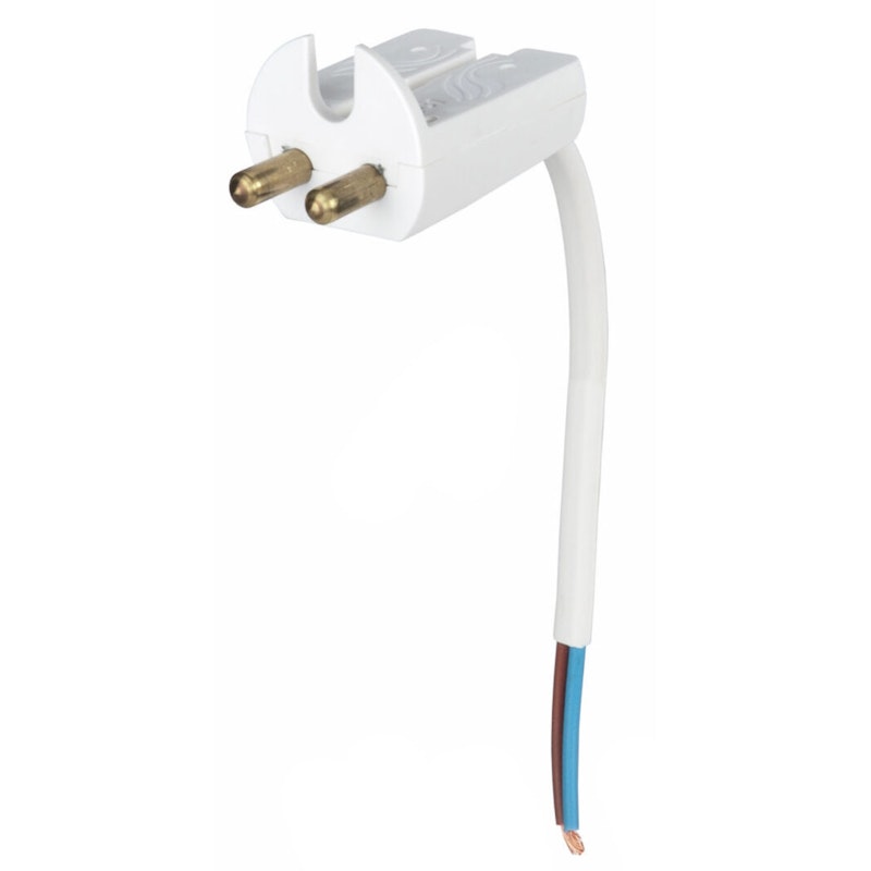 Plug With Cord 11 cm, Unearthed