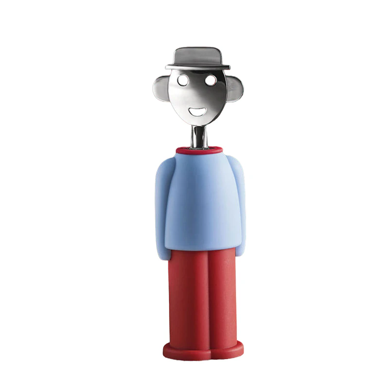Alessandro M Cork Screw, Blue / Red