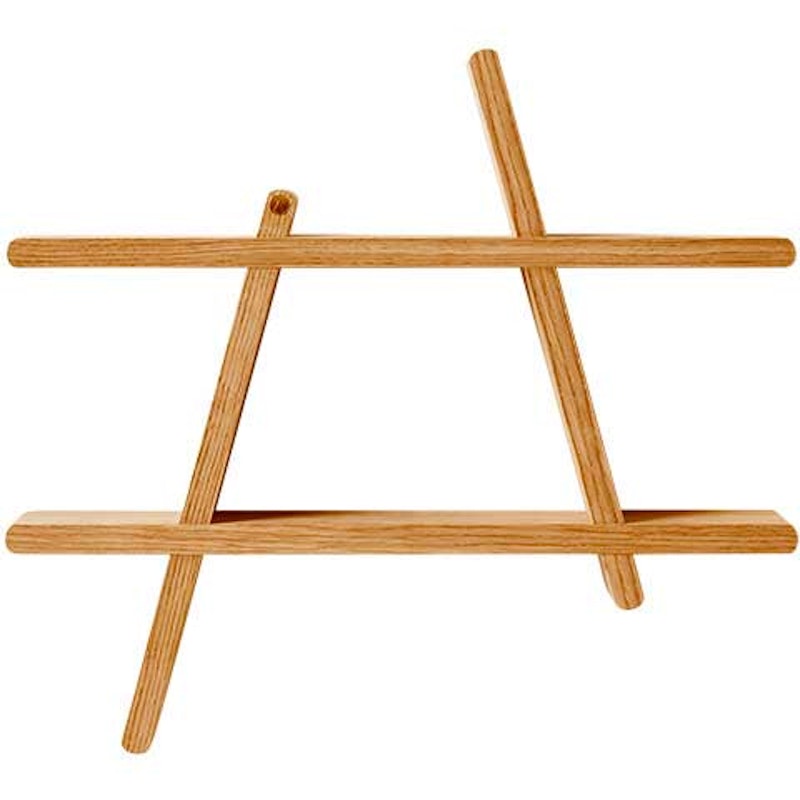 A-Shelf Wall Shelf M, Oiled Oak