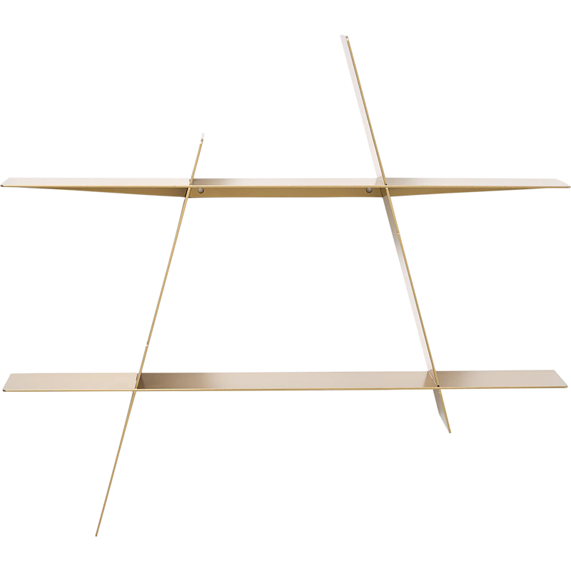 A-Shelf Wall Shelf M, Brass