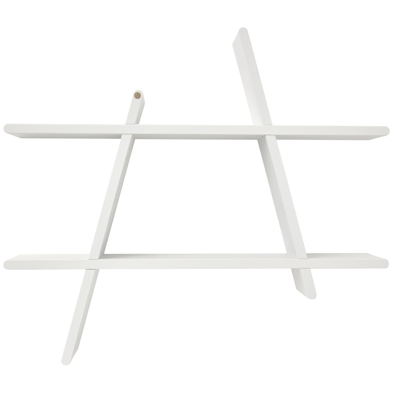 A-Shelf Wall Shelf L, Signal White