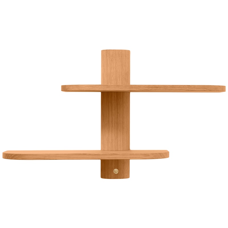 Contour Wall Shelf, Oiled Oak