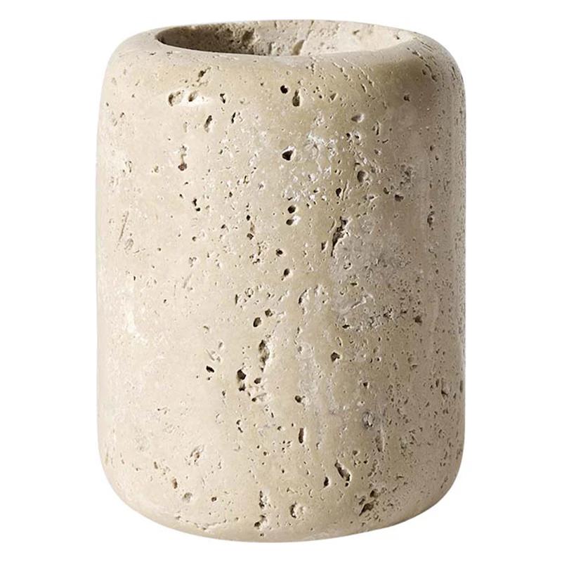Foam Toothbrush Holder, Cream