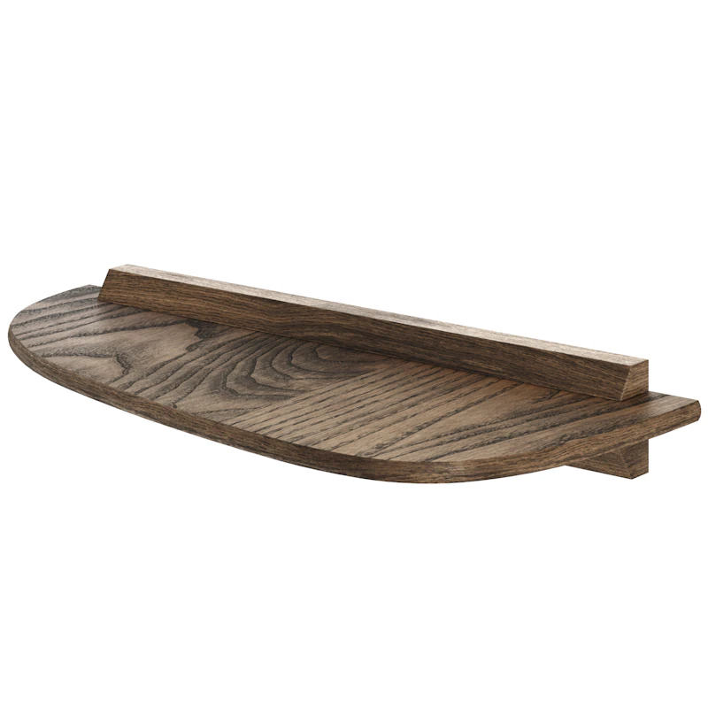 Shelf 1 Smoked Oiled Ash, 18x40 cm