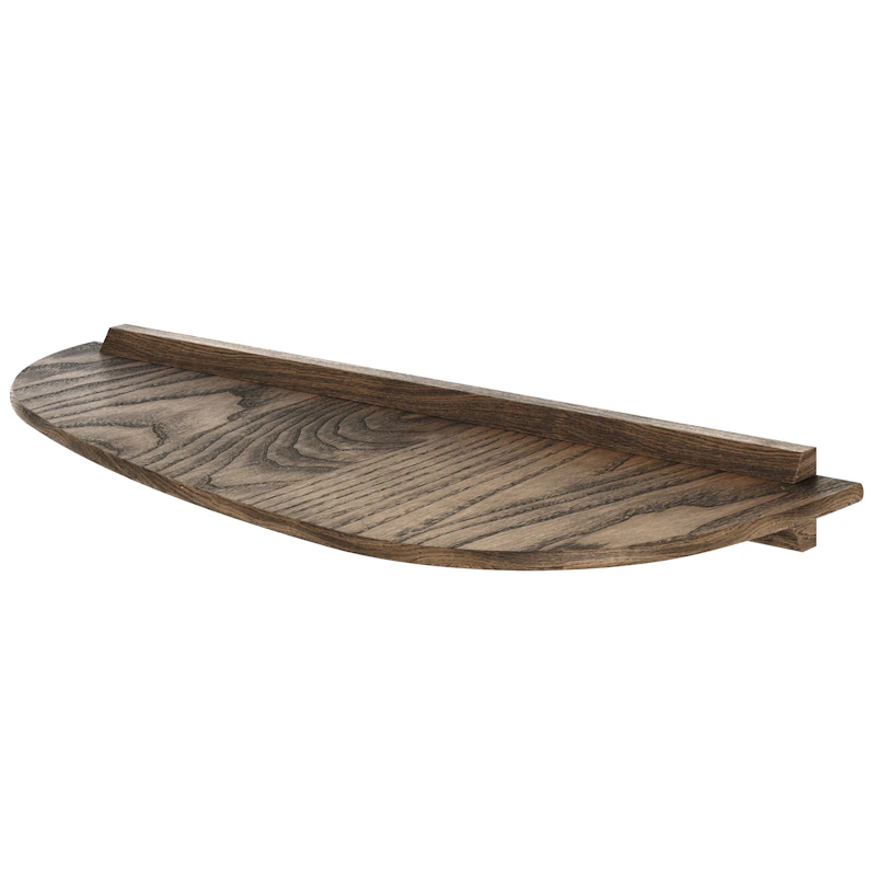 Shelf 2 Smoked Oiled Ash, 25x59 cm