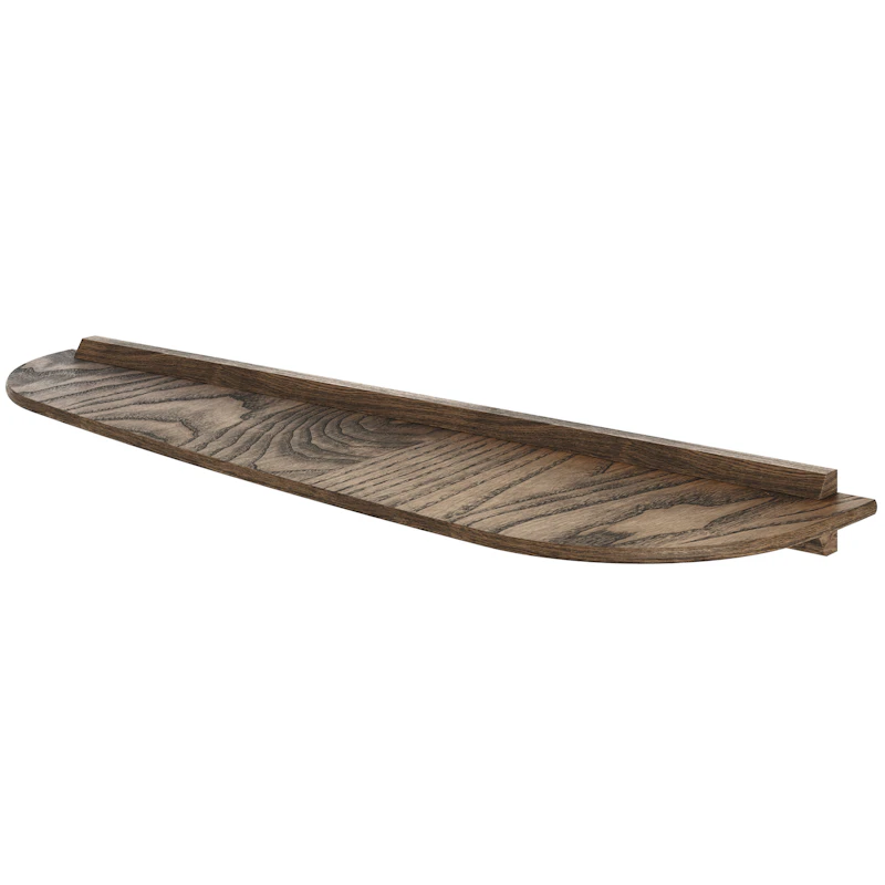 Shelf 3 Smoked Oiled Ash, 21x80 cm