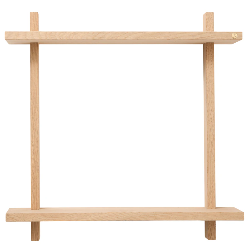 Treat Wall Shelf Double 50x50 cm, Oak