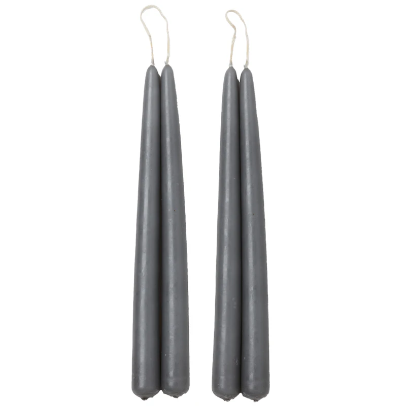 Blossom Candles 4-pack, City Grey