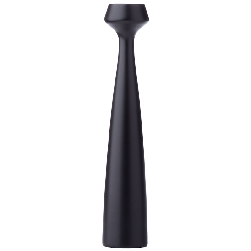 Lily Candle Holder, Black
