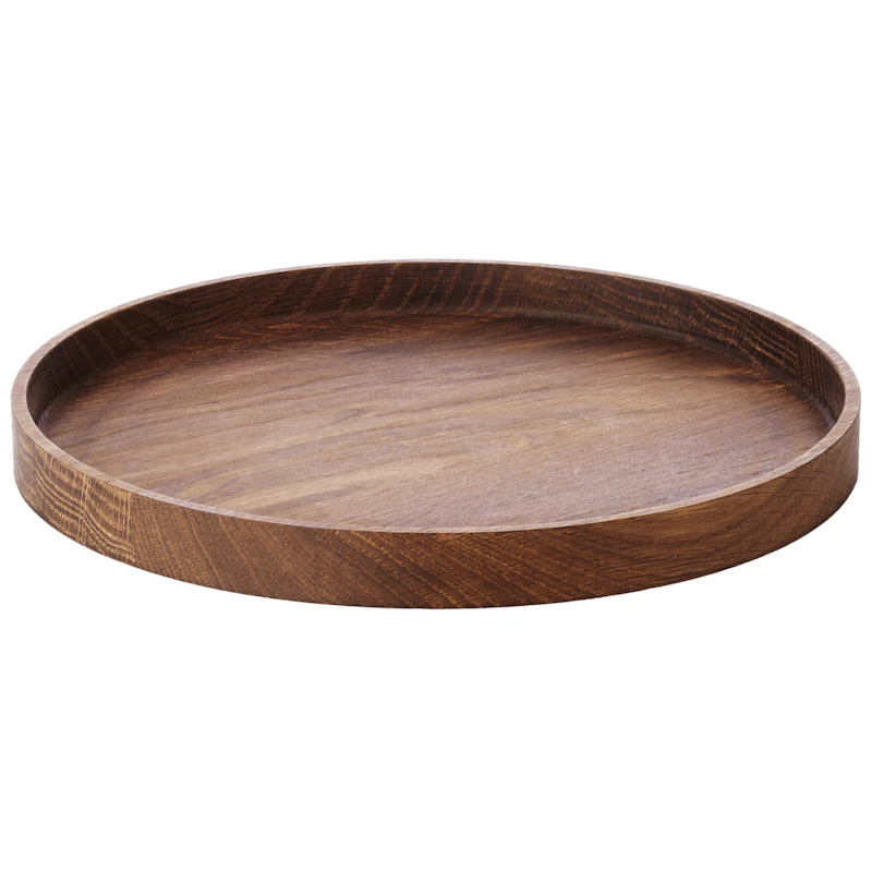 Luna Tray 28 cm, Smoked Oak
