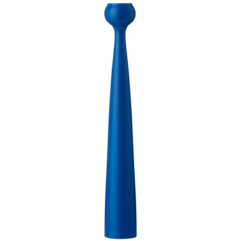 Tulip Candle Holder, Cobalt Blue
