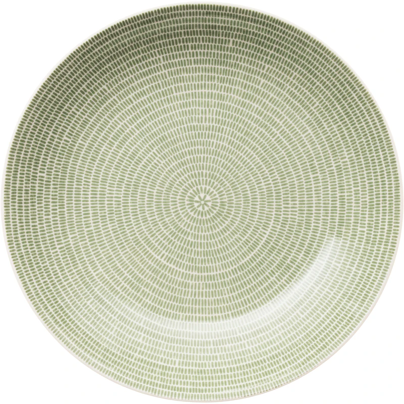 24h plate 20cm Avec green