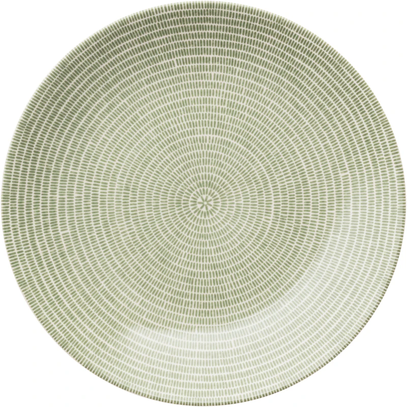 24h plate 26cm Avec green