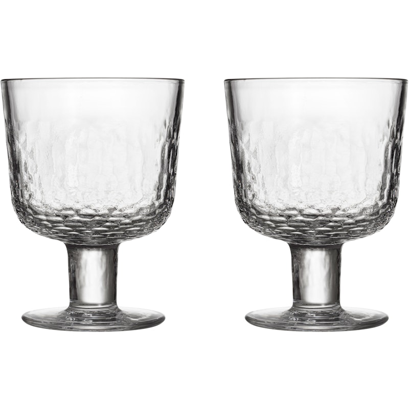 Mainio stemmed glass 30cl clear 2-pack