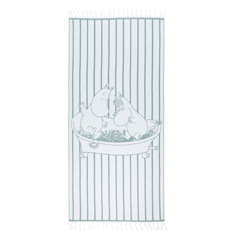 Moomin Hamam Towel 80x150 cm, Green