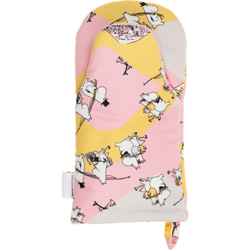 Moomin Oven Glove Family Time 15x34 cm