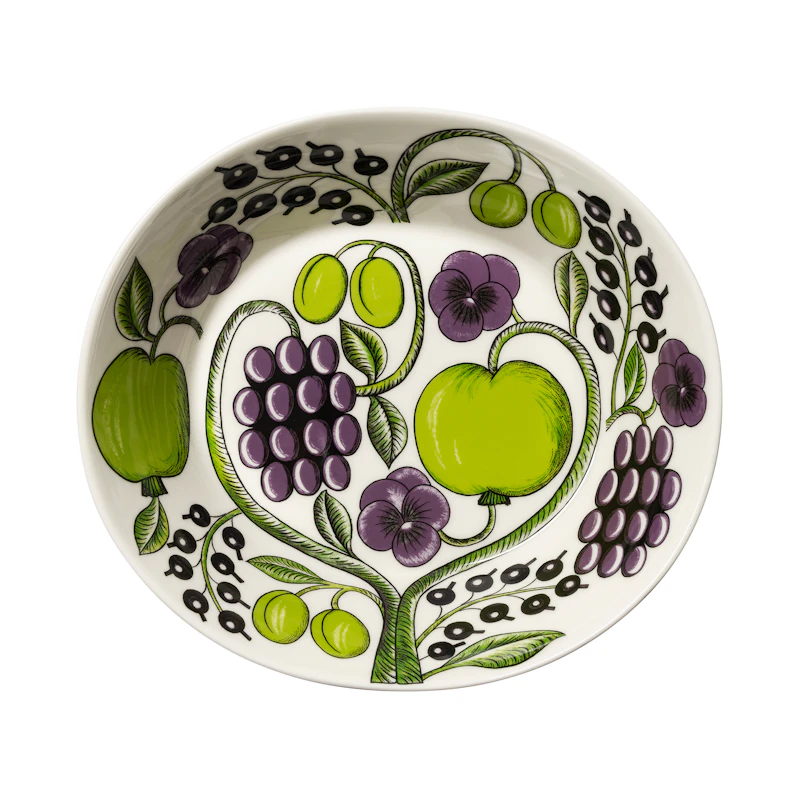 Paratiisi Bowl, Green / Lilac