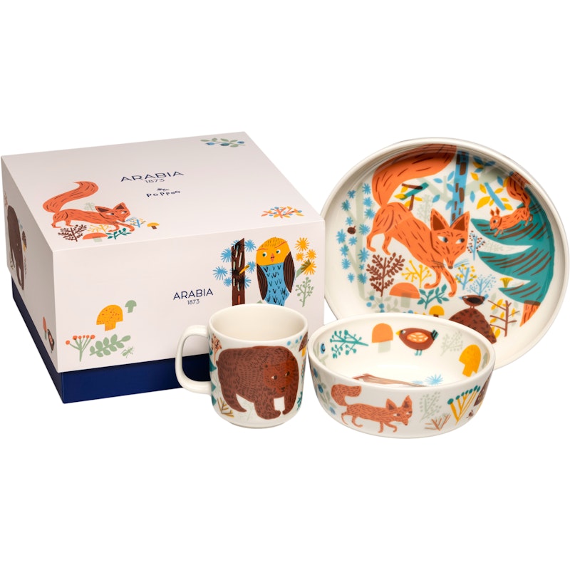 Poppoo children’s tableware Friends 3-set