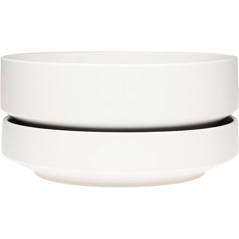 Arabia pot SN 22cm low matte white
