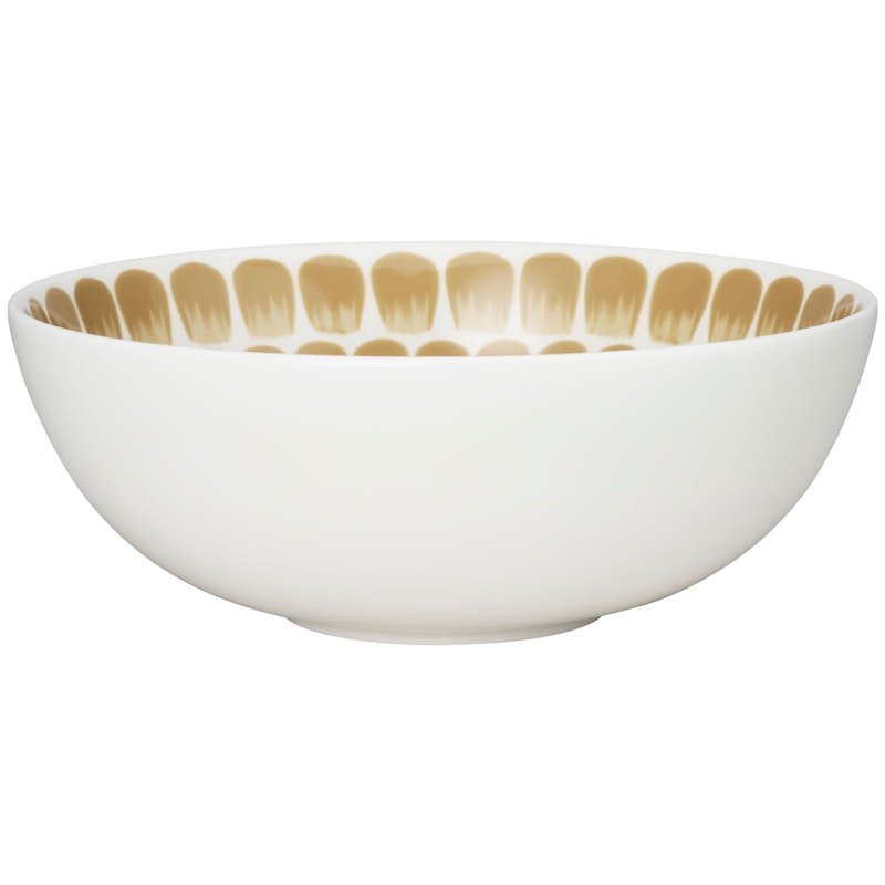 Tuokio Deep Plate Beige, 18 cm