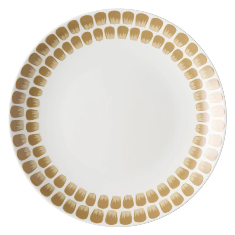 Tuokio Plate Beige, 26 cm
