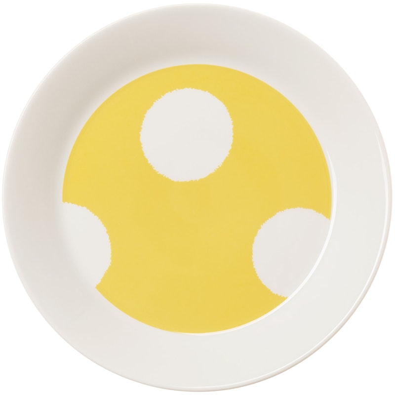 Vuokko Plate 21 cm, Yellow