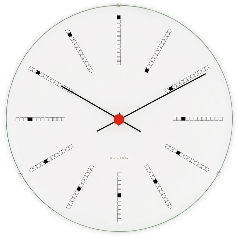Bankers Wall Clock White, 480 mm