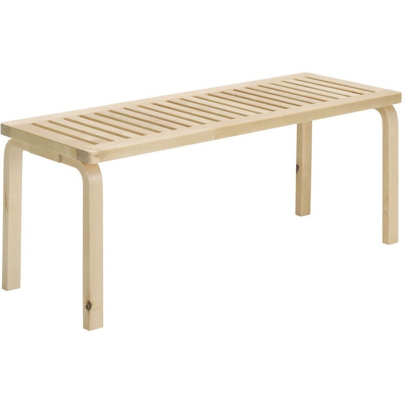 153A Bench, Matt Lacquered Wild Birch