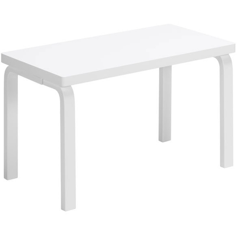 153B Bench, White lacquered Birch