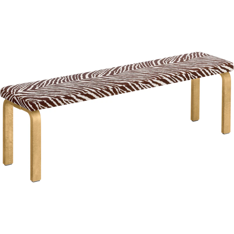 168B Bench, Honey Stained / Zebra