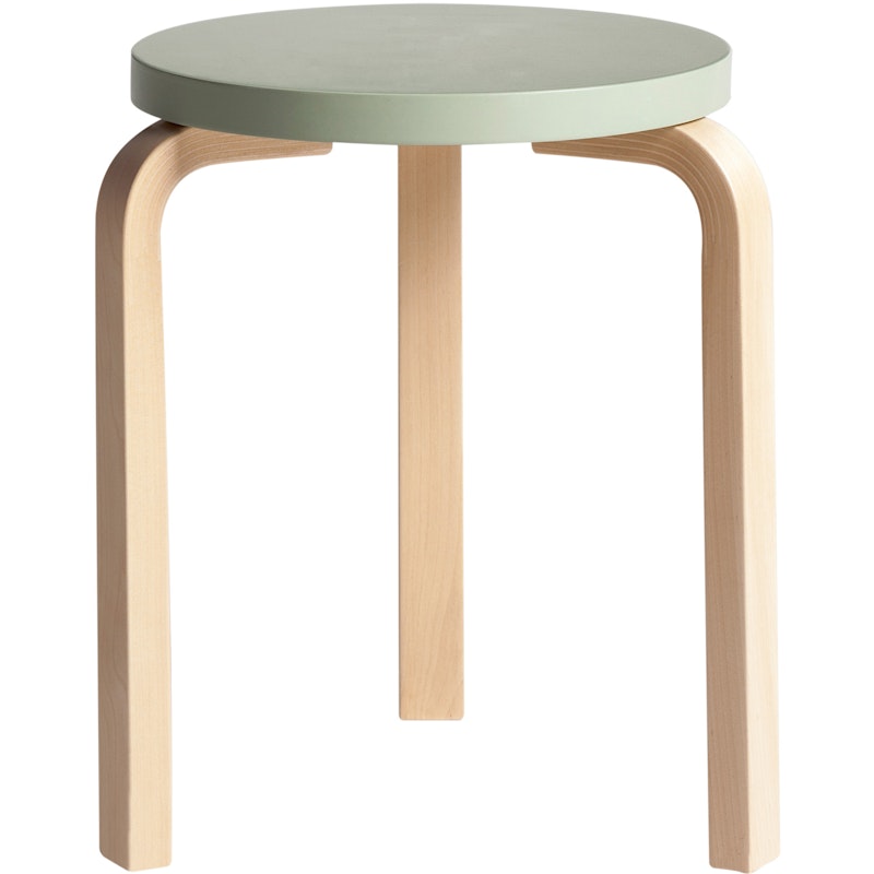 60 Stool, Birch / Green