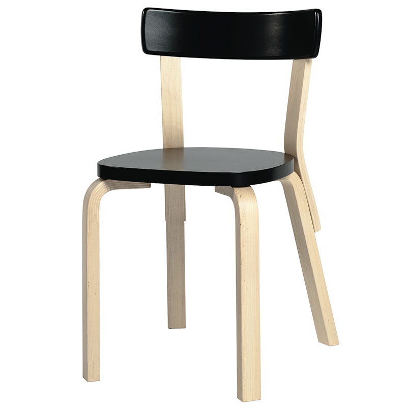 Chair 69, Black/Birch