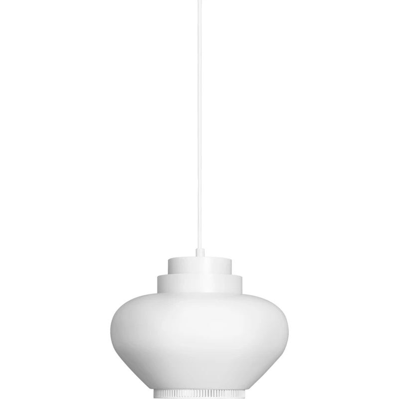 A333 Turnip Pendant, White